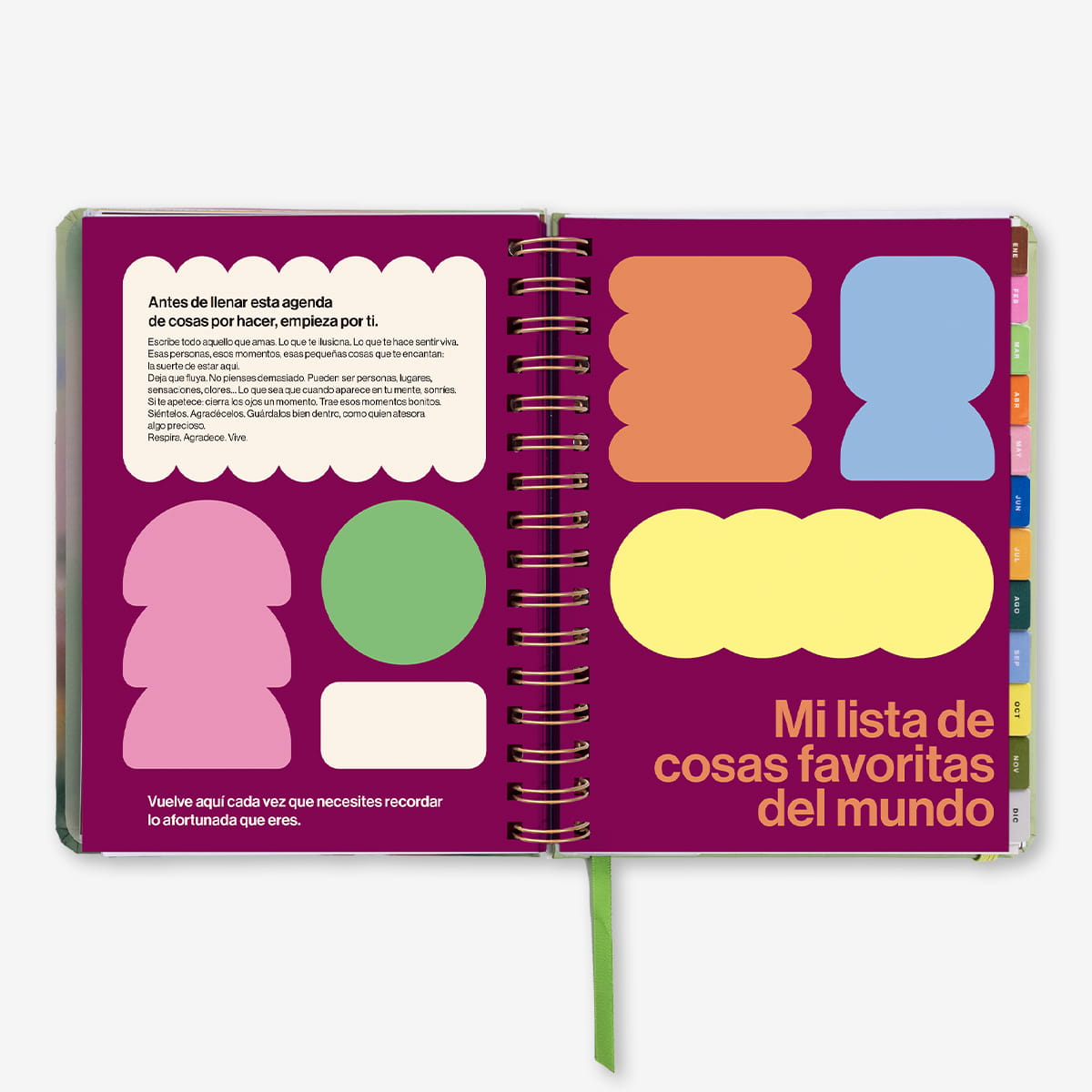 Agenda Anual "Bloom" Semana Vista 2027