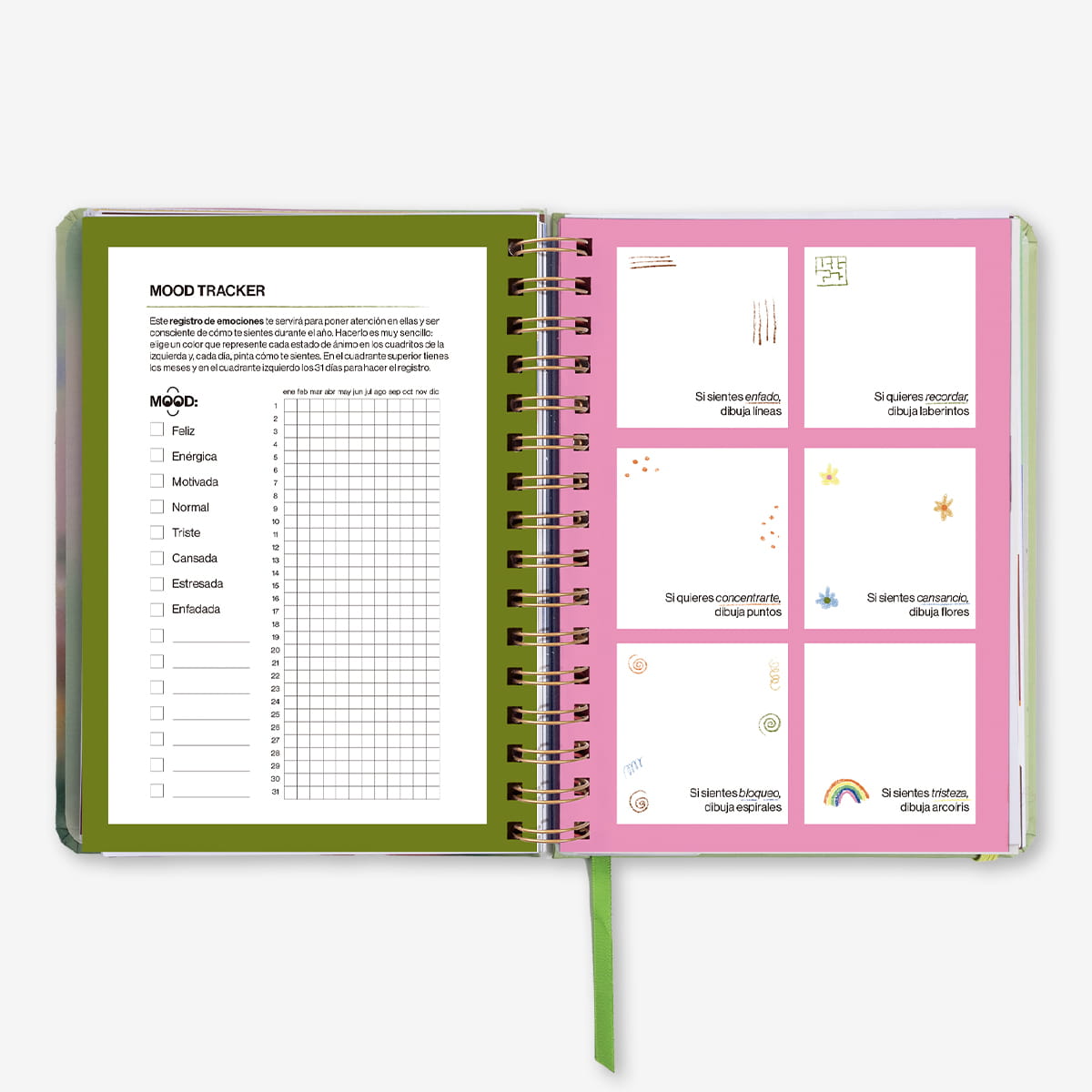 Agenda Anual "Bloom" Día Página 2027