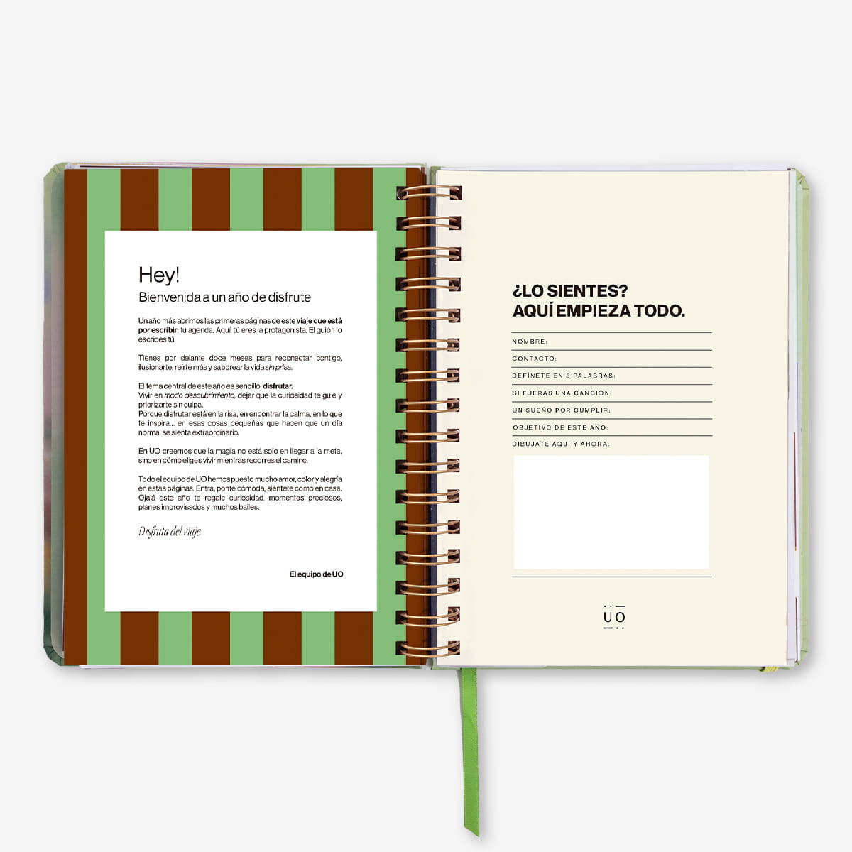 Agenda Anual "Bloom" Día Página 2027