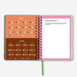 Agenda Anual "Bloom" Día Página 2027
