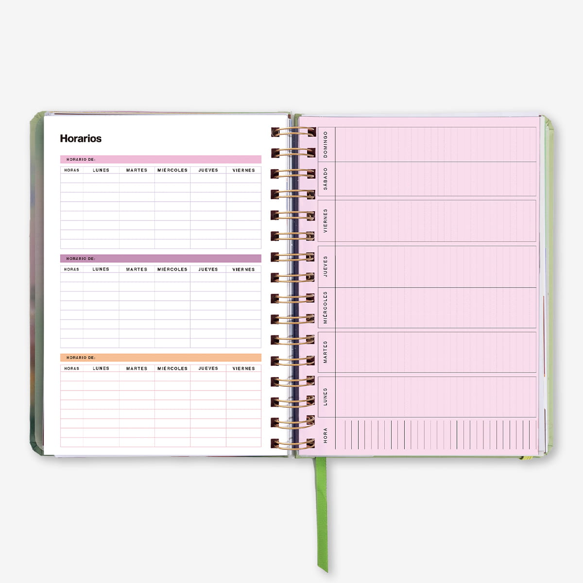 Agenda Anual "Bloom" Día Página 2027