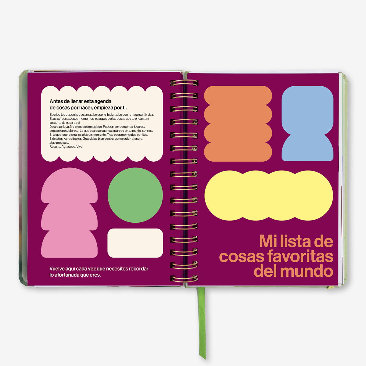 Agenda Anual "Bloom" Día Página 2027