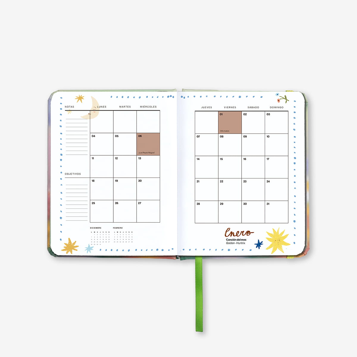 Agenda Anual "Bloom" Mini 2027