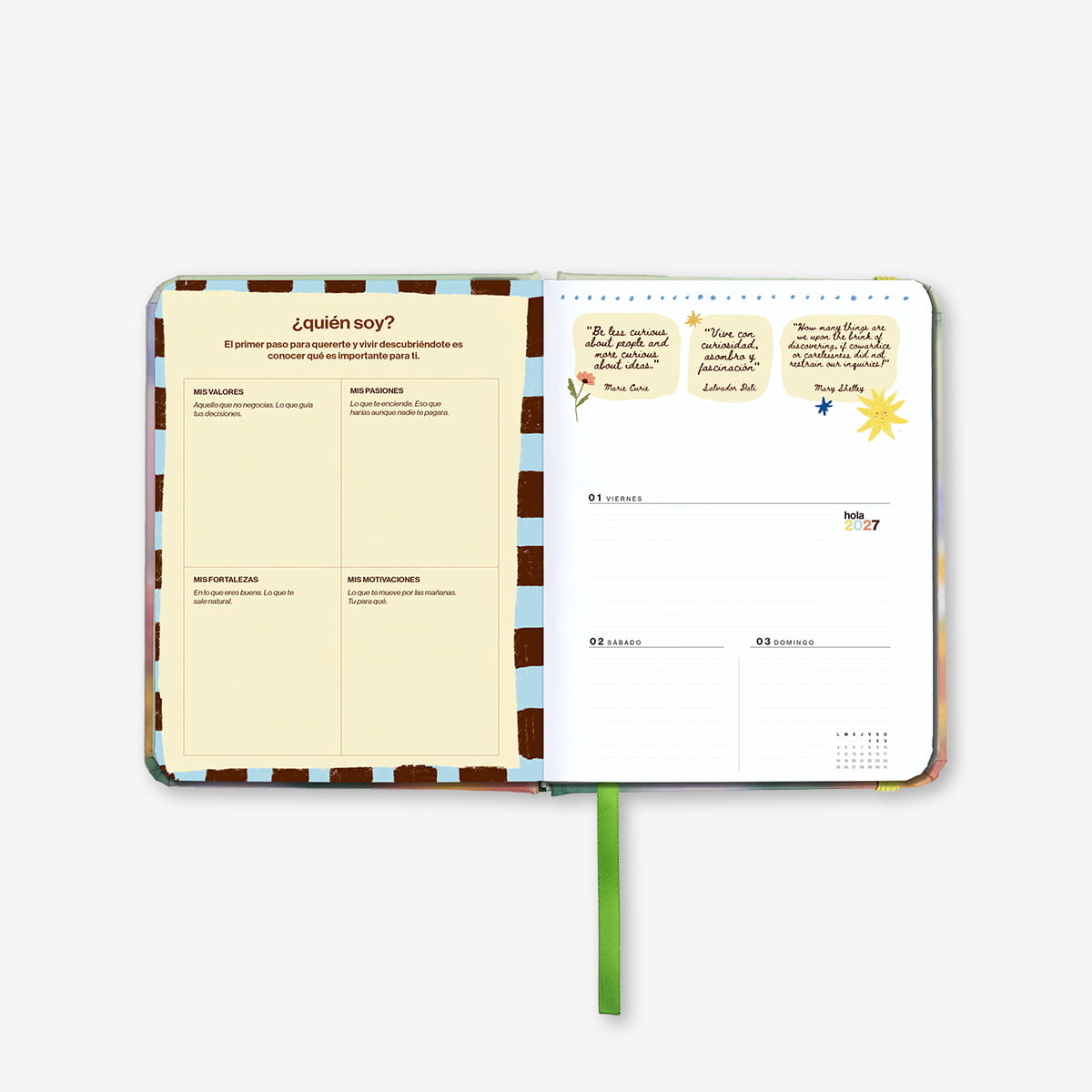 Agenda Anual "Bloom" Mini 2027