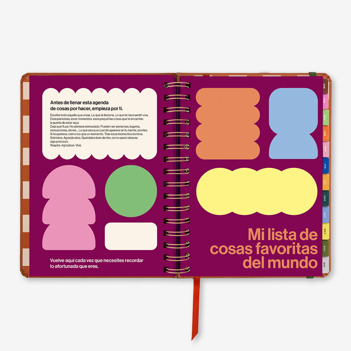 Pack Edición Limitada Agenda Anual "Sunset" Semana Vista 2027