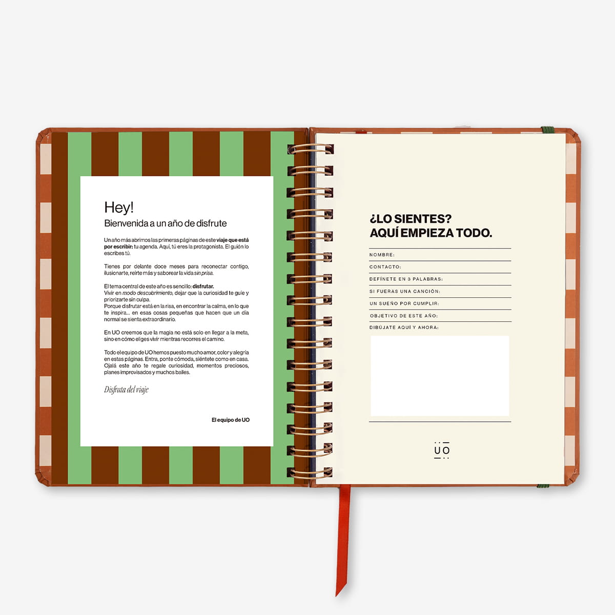 Agenda Anual "Sunset" Día Página 2027