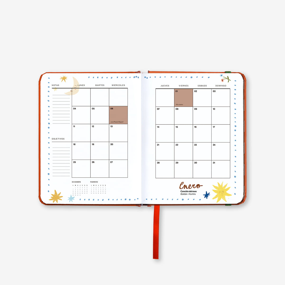 Agenda Anual "Sunset" Mini 2027