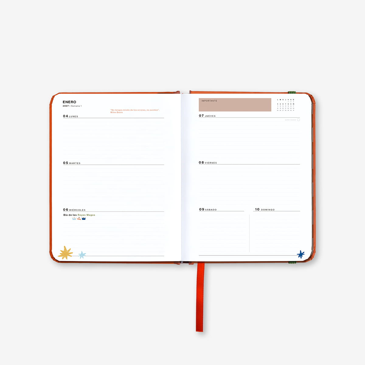 Agenda Anual "Sunset" Mini 2027