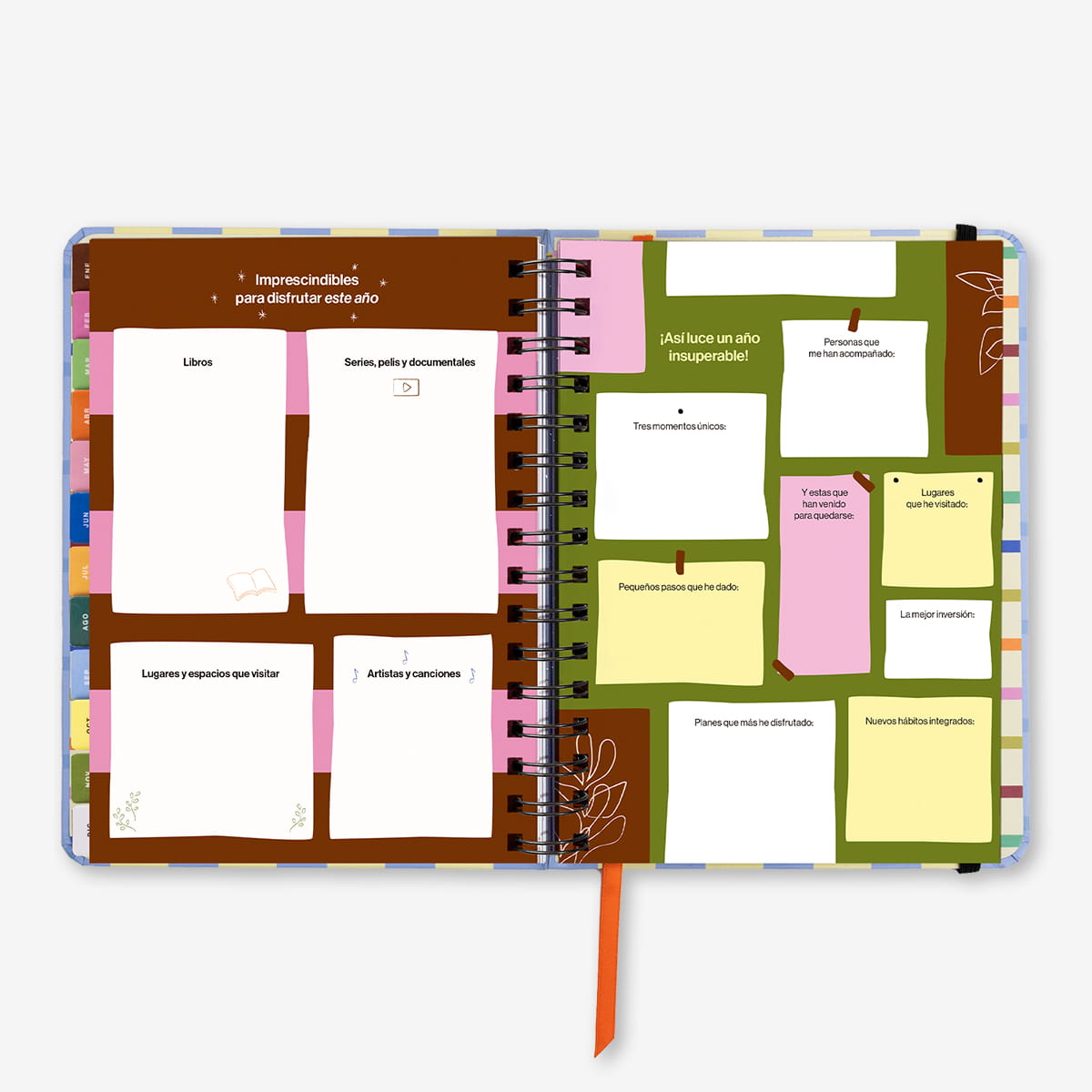 Pack  "Opoagenda" de Agenda Anual Semana Vista 2027 + Papelería