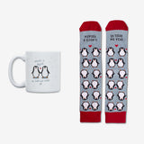 Kit Taza + Calcetines "Volvería a elegirte en todas mis vidas"