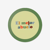 Kit Taza + Posavasos + Llavero "El mejor Abuelo"