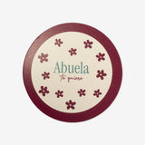 Kit Taza + Posavasos + Llavero "Abuela te quiero mucho"