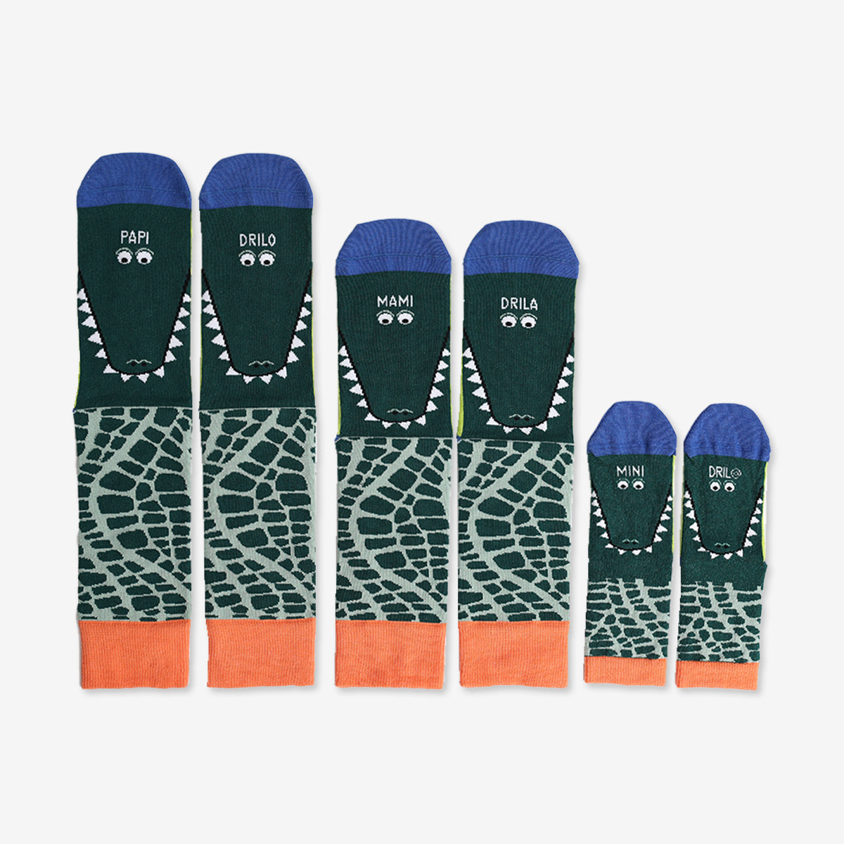 Kit Family "Familia Cocodrilo"