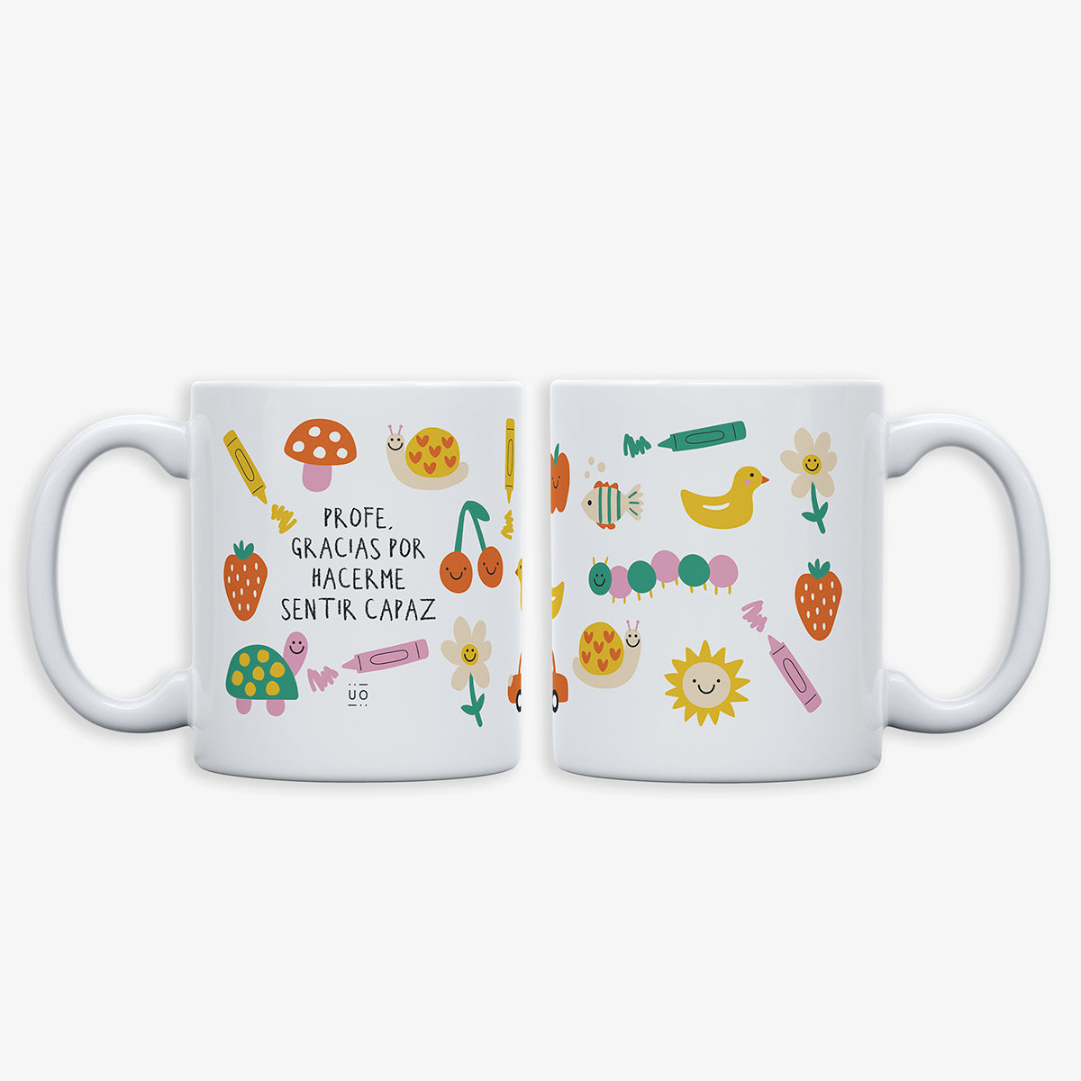 Taza "Profe, gracias por hacerme sentir capaz"