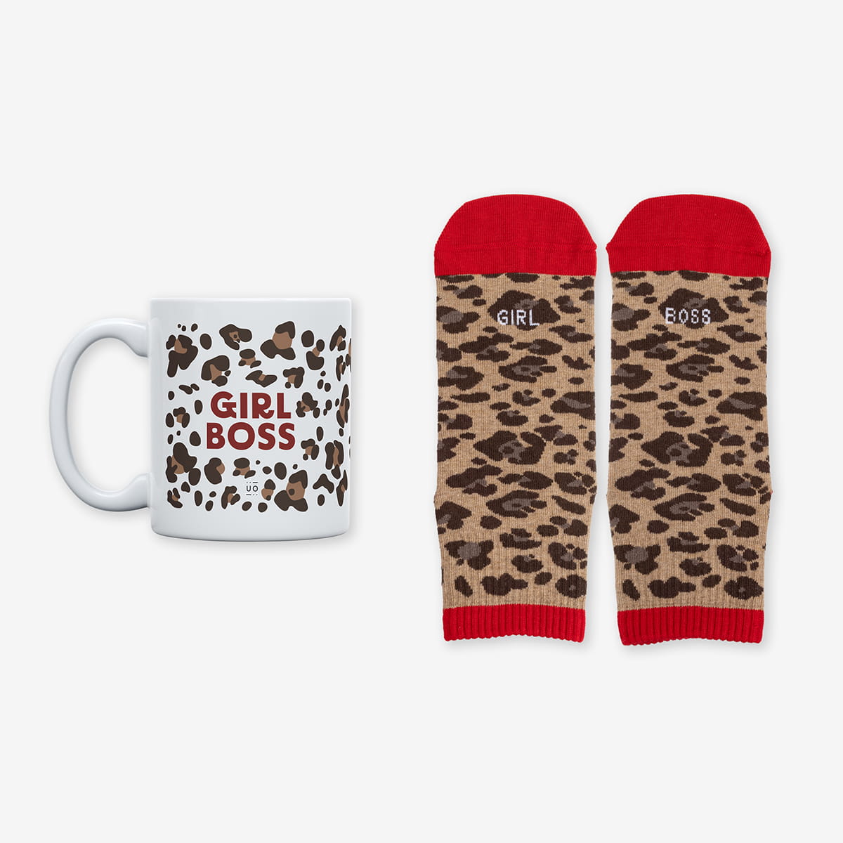 Kit Taza + Calcetines "Girl boss"