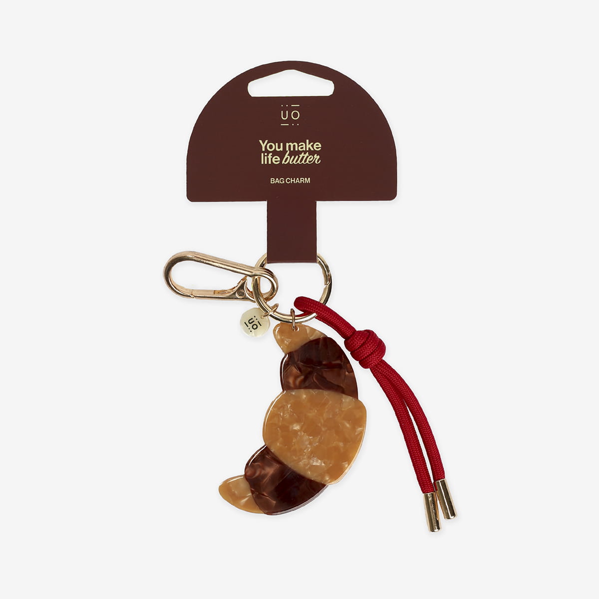 Llavero para Bolso "Croissant"