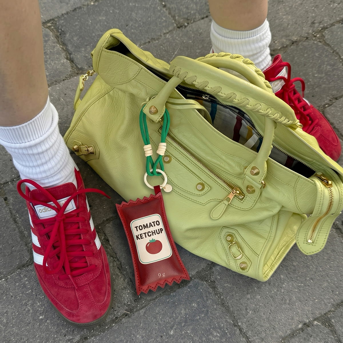 Llavero para Bolso "Ketchup Lover"