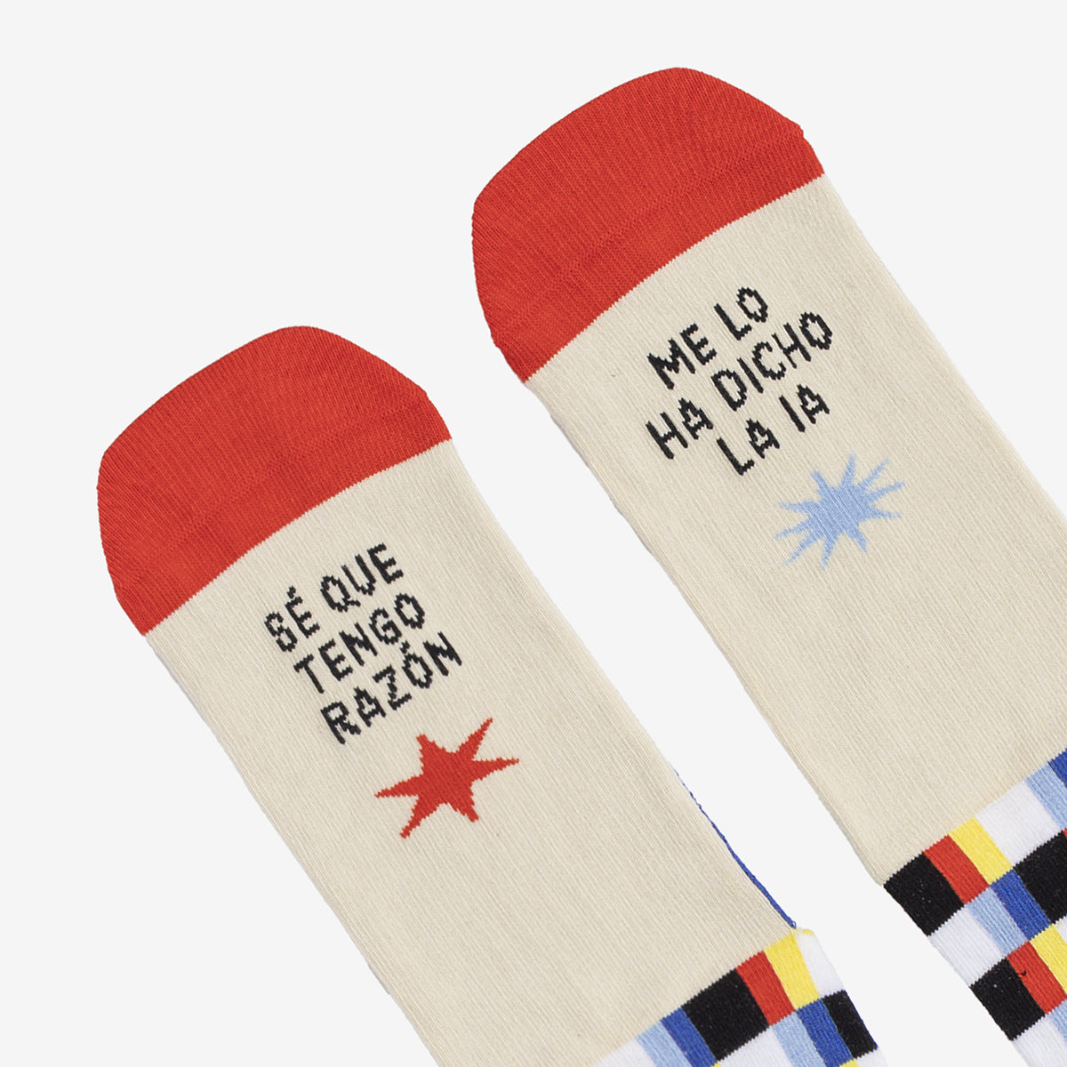 Calcetines "Sé que tengo razón, me lo ha dicho la IA"