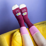 Calcetines "Estás en tu mejor momento"