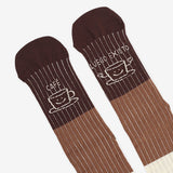 Kit Taza + Calcetines "Café, luego existo"