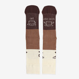 Kit Taza + Calcetines "Café, luego existo"