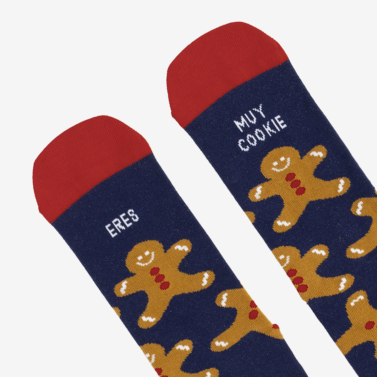 Calcetines "Eres muy cookie" jengibre