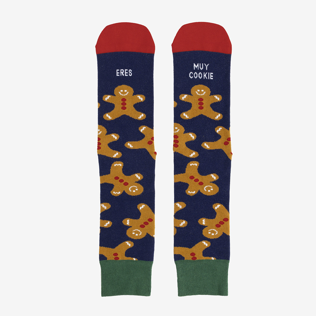 Calcetines "Eres muy cookie" jengibre
