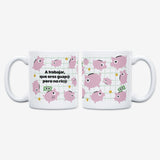 Kit Taza + Calcetines "A trabajar, que eres guap@ pero no ric@"