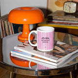 Taza "Joven, pero lista para jubilarme"