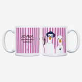 Taza "Joven, pero lista para jubilarme"