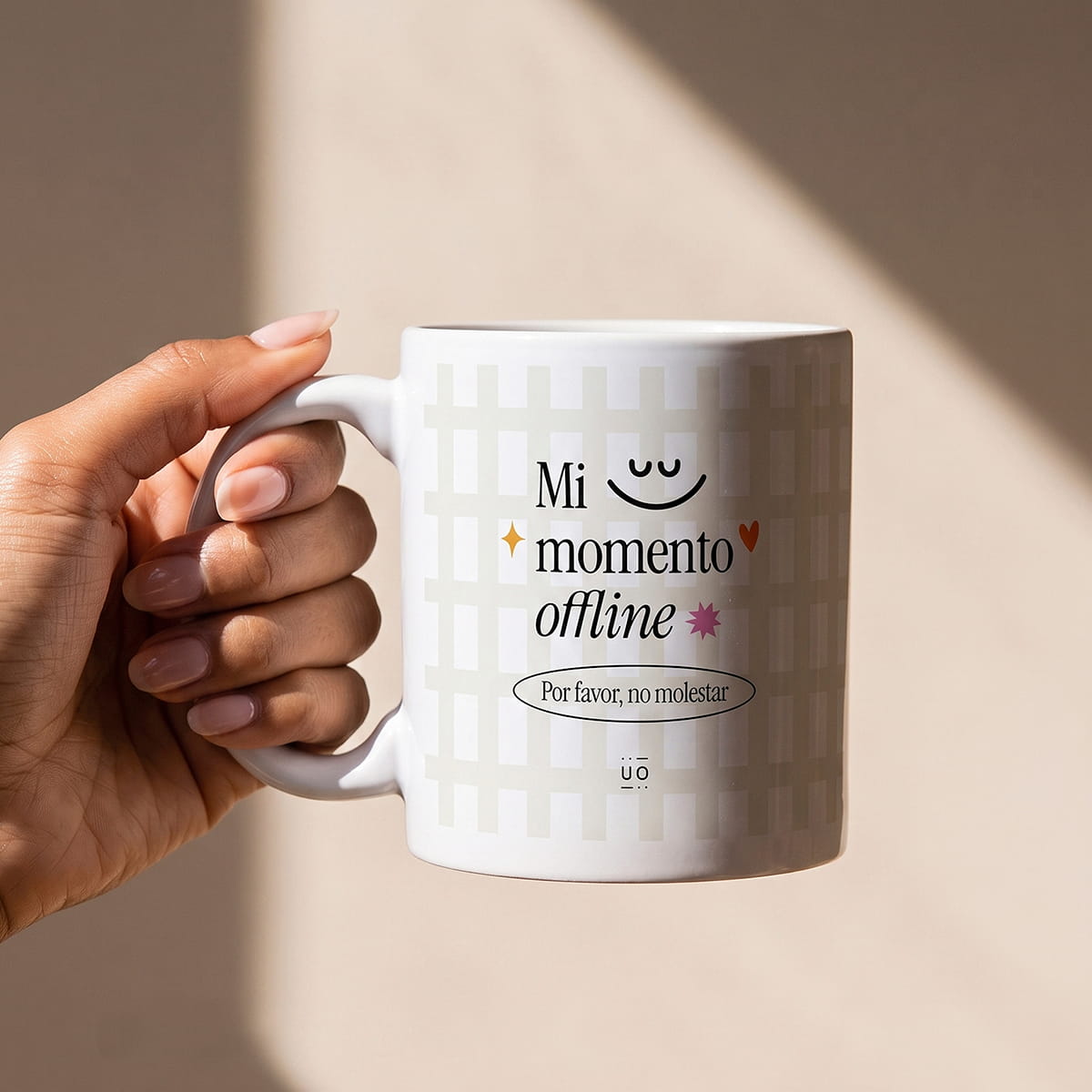 Taza "Mi momento offline"