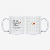 Taza "Mi momento offline"