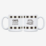 Taza "Café, luego existo"