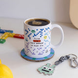 Taza "Pulsa Start para empezar un buen día"