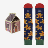 Calcetines Edición Especial casita jengibre "Eres muy cookie"