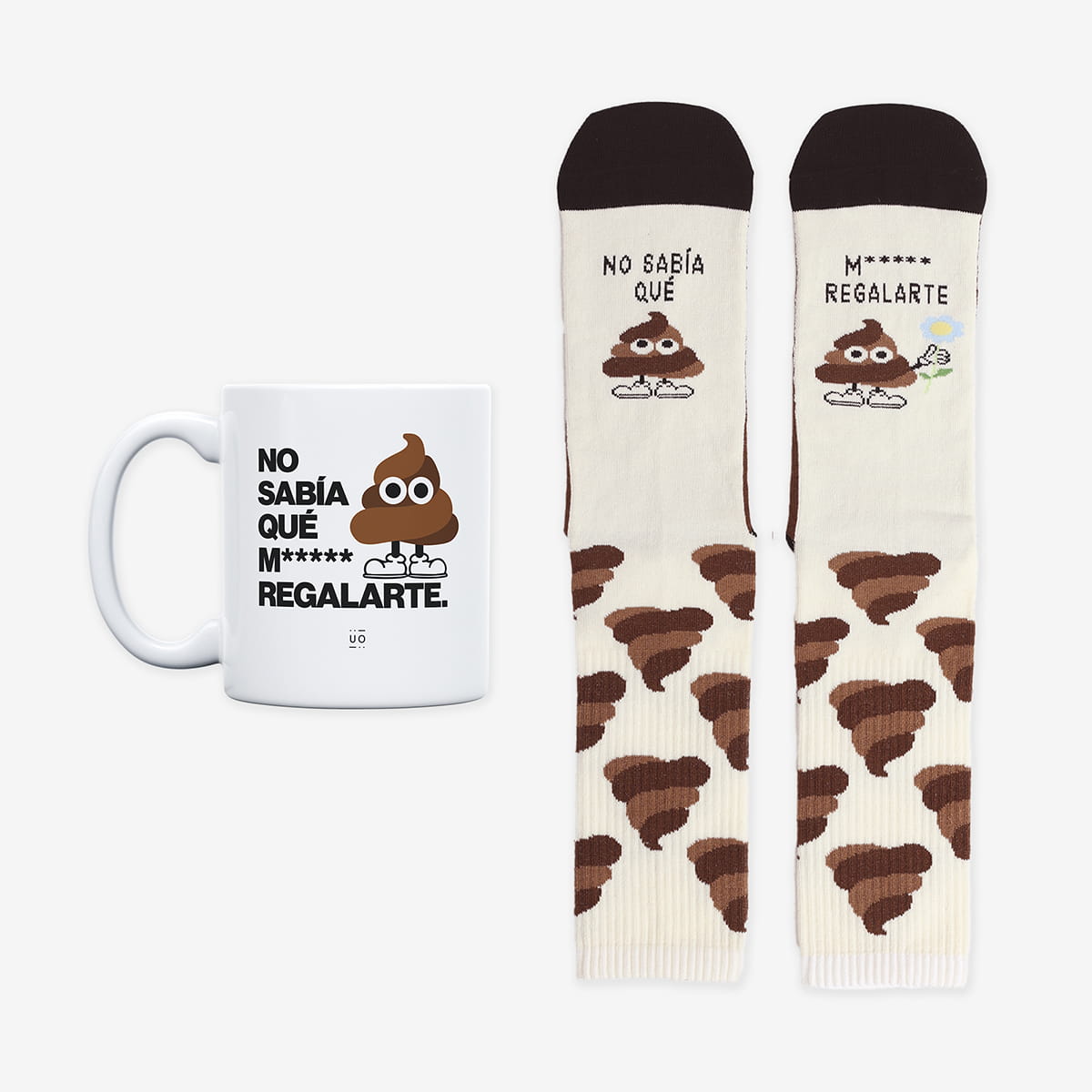 Kit Taza + Calcetines "No sabía qué m***** regalarte"