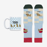 Kit Taza + Calcetines "Animal lover"