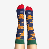 Calcetines "Eres muy cookie" jengibre