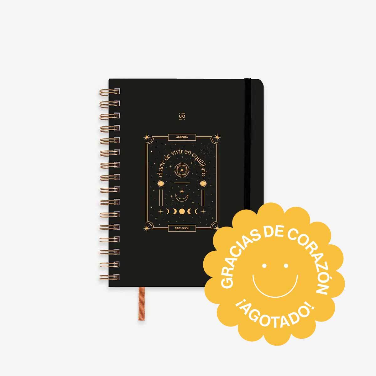 Agenda Escolar "Equilibrio" Semana vista 2025-26