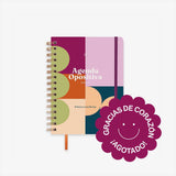 Agenda Escolar "Opositiva" Semana vista 2025-26