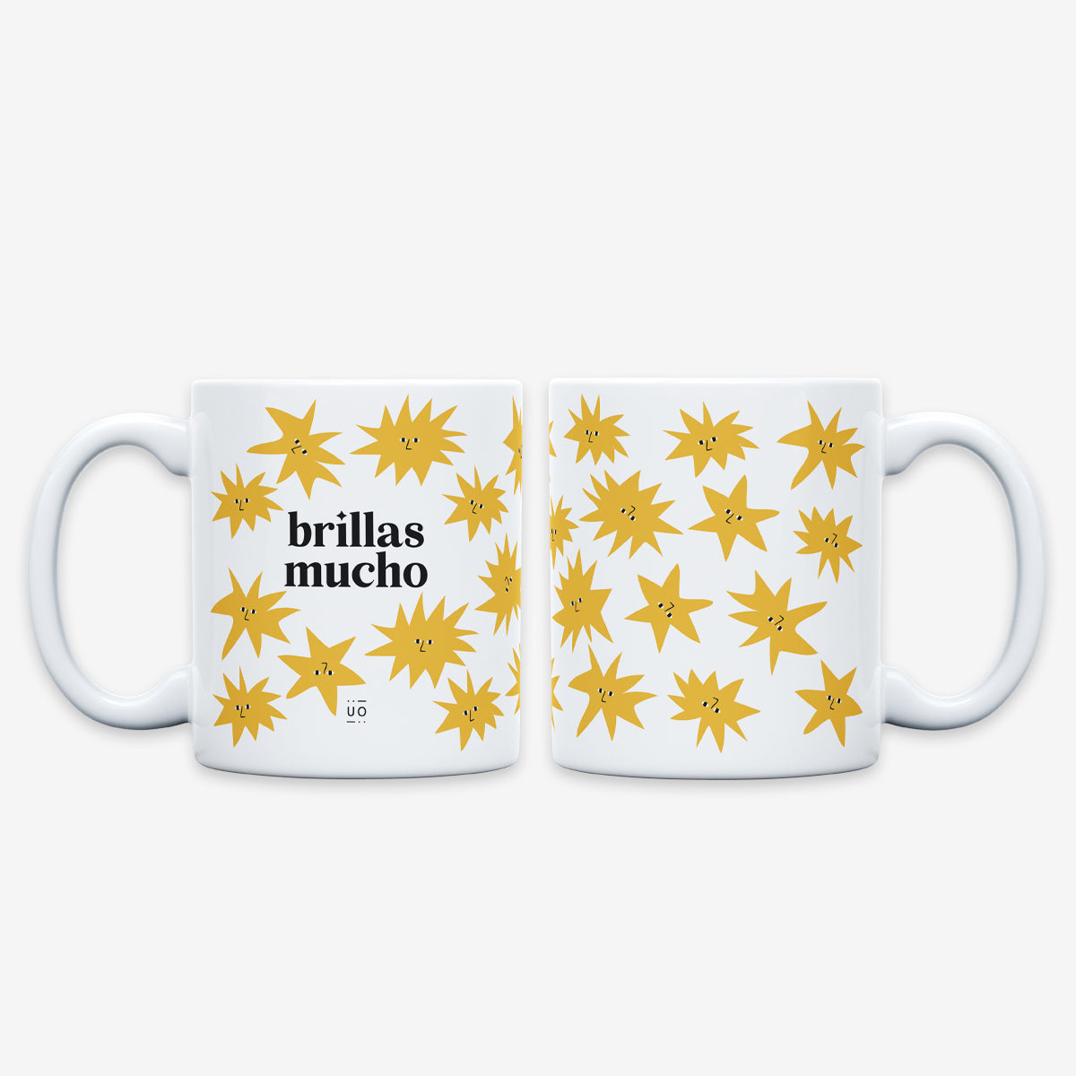 Kit Taza + Calcetines "Brillas mucho"