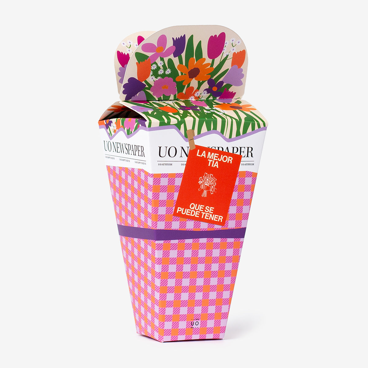 Kit ramo "La mejor tía que se puede tener" flores Fam