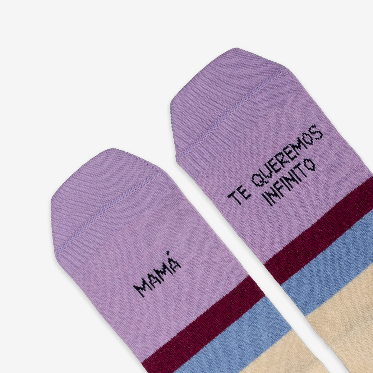 Kit Taza + Calcetines "Mamá te queremos infinito"