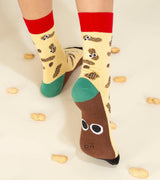 Kit Taza + Calcetines "Un día eres joven y al otro estás que crujes"