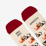 Kit Taza + Calcetines "Eres miau-morcito"