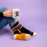 Kit Taza + calcetines "Profe con clase"