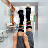 Kit Taza + calcetines "Profe con clase"