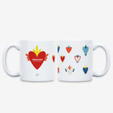 Taza "Gracias de corazón"