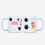 Taza “Houston que le den a los problemas”