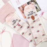 Kit Taza + Calcetines "Tan coquette y tan croquette"